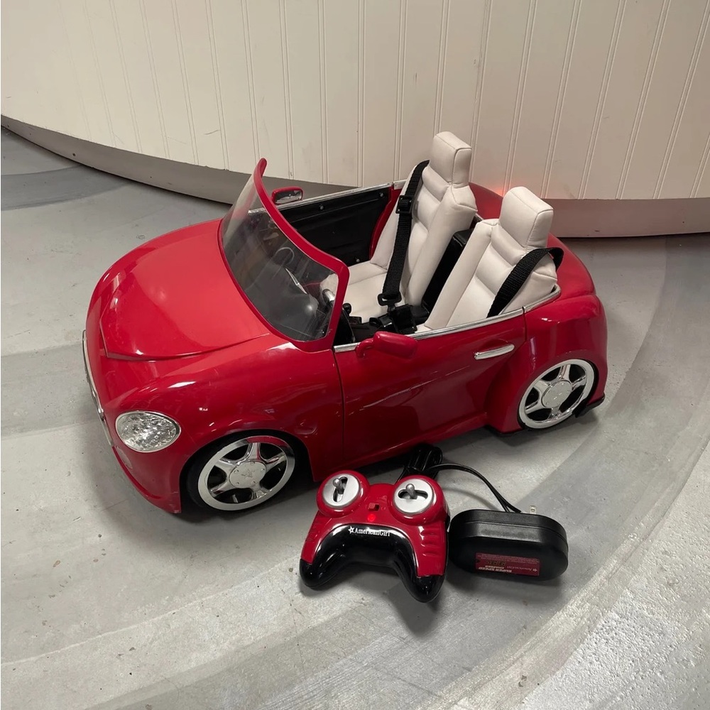 REMOTE CONTROL RED SPORTS CAR - AMERICAN GIRL